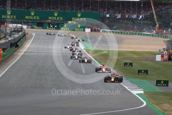 World © Octane Photographic Ltd. Formula 1 - British Grand Prix - Sunday - Race. Max Verstappen - Red Bull Racing RB13. Silverstone, UK. Sunday 16th July 2017. Digital Ref: 1892LB1D4096