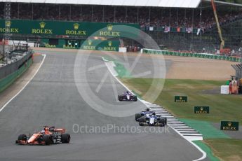 World © Octane Photographic Ltd. Formula 1 - British Grand Prix - Sunday - Race. Marcus Ericsson – Sauber F1 Team C36. Silverstone, UK. Sunday 16th July 2017. Digital Ref: 1892LB1D4121
