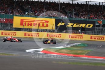 World © Octane Photographic Ltd. Formula 1 - British Grand Prix - Sunday - Race. Max Verstappen - Red Bull Racing RB13. Silverstone, UK. Sunday 16th July 2017. Digital Ref: 1892LB1D4148