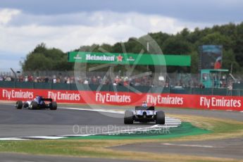World © Octane Photographic Ltd. Formula 1 - British Grand Prix - Sunday - Race. Pascal Wehrlein – Sauber F1 Team C36. Silverstone, UK. Sunday 16th July 2017. Digital Ref: 1892LB1D4210