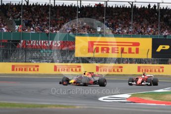World © Octane Photographic Ltd. Formula 1 - British Grand Prix - Sunday - Race. Max Verstappen - Red Bull Racing RB13. Silverstone, UK. Sunday 16th July 2017. Digital Ref: 1892LB1D4232