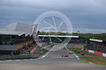 World © Octane Photographic Ltd. Formula 1 - British Grand Prix - Sunday - Race. Max Verstappen - Red Bull Racing RB13. Silverstone, UK. Sunday 16th July 2017. Digital Ref: 1892LB2D0034