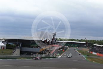 World © Octane Photographic Ltd. Formula 1 - British Grand Prix - Sunday - Race. Esteban Ocon - Sahara Force India VJM10. Silverstone, UK. Sunday 16th July 2017. Digital Ref: 1892LB2D0040