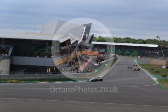 World © Octane Photographic Ltd. Formula 1 - British Grand Prix - Sunday - Race. Kevin Magnussen - Haas F1 Team VF-17. Silverstone, UK. Sunday 16th July 2017. Digital Ref: 1892LB2D0051