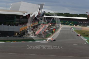 World © Octane Photographic Ltd. Formula 1 - British Grand Prix - Sunday - Race. Max Verstappen - Red Bull Racing RB13. Silverstone, UK. Sunday 16th July 2017. Digital Ref: 1892LB2D0069