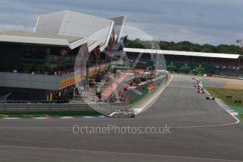 World © Octane Photographic Ltd. Formula 1 - British Grand Prix - Sunday - Race. Nico Hulkenberg - Renault Sport F1 Team R.S.17. Silverstone, UK. Sunday 16th July 2017. Digital Ref: 1892LB2D0075