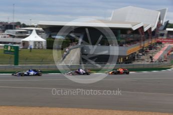 World © Octane Photographic Ltd. Formula 1 - British Grand Prix - Sunday - Race. Daniil Kvyat - Scuderia Toro Rosso STR12. Silverstone, UK. Sunday 16th July 2017. Digital Ref: 1892LB2D0111