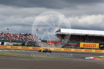 World © Octane Photographic Ltd. Formula 1 - British Grand Prix - Sunday - Race. Nico Hulkenberg - Renault Sport F1 Team R.S.17. Silverstone, UK. Sunday 16th July 2017. Digital Ref: 1892LB2D0146