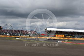 World © Octane Photographic Ltd. Formula 1 - British Grand Prix - Sunday - Race. Esteban Ocon - Sahara Force India VJM10. Silverstone, UK. Sunday 16th July 2017. Digital Ref: 1892LB2D0154
