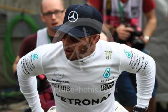 World © Octane Photographic Ltd. Formula 1 - British Grand Prix - Sunday - Race Podium. Lewis Hamilton - Mercedes AMG Petronas F1 W08 EQ Energy+. Silverstone, UK. Sunday 16th July 2017. Digital Ref: 1893LB1D5651