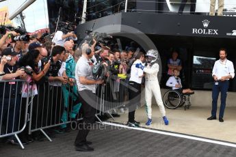 World © Octane Photographic Ltd. Formula 1 - British Grand Prix - Sunday - Race Podium. Valtteri Bottas - Mercedes AMG Petronas F1 W08 EQ Energy+. Silverstone, UK. Sunday 16th July 2017. Digital Ref: 1893LB2D0246