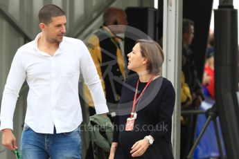 World © Octane Photographic Ltd. Formula 1 - British Grand Prix. Claire Williams - Deputy Team Principal of Williams Martini Racing. Silverstone, UK. Saturday 15th July 2017. Digital Ref: 1881LB1D0333