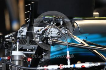 World © Octane Photographic Ltd. Formula 1 - British Grand Prix - Thursday - Pit Lane. Mercedes AMG Petronas F1 W08 EQ Energy+. Silverstone, UK. Thursday 13th July 2017. Digital Ref: 1880LB1D6650