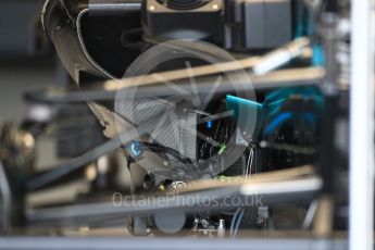 World © Octane Photographic Ltd. Formula 1 - British Grand Prix - Thursday - Pit Lane. Mercedes AMG Petronas F1 W08 EQ Energy+. Silverstone, UK. Thursday 13th July 2017. Digital Ref: 1880LB1D6664