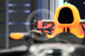 World © Octane Photographic Ltd. Formula 1 - British Grand Prix - Thursday - Pit Lane. Red Bull Racing RB13. Silverstone, UK. Thursday 13th July 2017. Digital Ref: 1880LB1D6670
