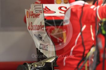 World © Octane Photographic Ltd. Formula 1 - British Grand Prix - Thursday - Pit Lane. Scuderia Ferrari SF70H. Silverstone, UK. Thursday 13th July 2017. Digital Ref: 1880LB1D6695