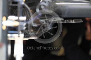 World © Octane Photographic Ltd. Formula 1 - British Grand Prix - Thursday - Pit Lane. Renault Sport F1 Team R.S.17. Silverstone, UK. Thursday 13th July 2017. Digital Ref: 1880LB1D6880