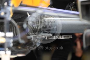 World © Octane Photographic Ltd. Formula 1 - British Grand Prix - Thursday - Pit Lane. Renault Sport F1 Team R.S.17. Silverstone, UK. Thursday 13th July 2017. Digital Ref: 1880LB1D6887