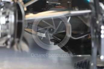 World © Octane Photographic Ltd. Formula 1 - British Grand Prix - Thursday - Pit Lane. Mercedes AMG Petronas F1 W08 EQ Energy+. Silverstone, UK. Thursday 13th July 2017. Digital Ref: 1880LB1D6942