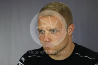 World © Octane Photographic Ltd. Formula 1 - British Grand Prix - Thursday - FIA Driver Press Conference. Valtteri Bottas - Mercedes AMG Petronas F1 Team. Silverstone, UK. Thursday 13th July 2017. Digital Ref: 1877LB1D7069