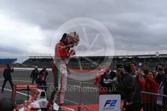 World © Octane Photographic Ltd. FIA Formula 2 (F2) - Race 1. Charles Leclerc - Prema Racing. British Grand Prix, Silverstone, UK. Saturday 15th July 2017. Digital Ref: 1887LB2D9348
