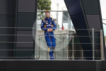 World © Octane Photographic Ltd. Formula 1 - British Grand Prix - Sunday - FIA Formula 2 - Race 2. Nicholas Latifi - DAMS. Silverstone, UK. Sunday 16th July 2017. Digital Ref: 1889LB1D3146