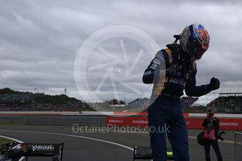 World © Octane Photographic Ltd. Formula 1 - British Grand Prix - Sunday - FIA Formula 2 - Race 2. Nicholas Latifi - DAMS. Silverstone, UK. Sunday 16th July 2017. Digital Ref: 1889LB2D9636