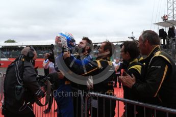 World © Octane Photographic Ltd. Formula 1 - British Grand Prix - Sunday - FIA Formula 2 - Race 2. Nicholas Latifi - DAMS. Silverstone, UK. Sunday 16th July 2017. Digital Ref: 1889LB2D9648