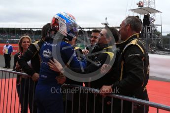 World © Octane Photographic Ltd. Formula 1 - British Grand Prix - Sunday - FIA Formula 2 - Race 2. Nicholas Latifi - DAMS. Silverstone, UK. Sunday 16th July 2017. Digital Ref: 1889LB2D9661