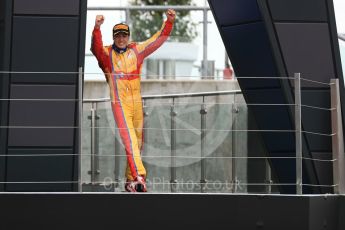 World © Octane Photographic Ltd. Formula 1 - British Grand Prix - Sunday - GP3 - Race 2. Giuliano Alesi - Trident. Silverstone, UK. Sunday 16th July 2017. Digital Ref: 1888LB1D2834