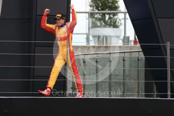 World © Octane Photographic Ltd. Formula 1 - British Grand Prix - Sunday - GP3 - Race 2. Giuliano Alesi - Trident. Silverstone, UK. Sunday 16th July 2017. Digital Ref: 1888LB1D2842