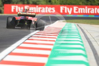 World © Octane Photographic Ltd. Formula 1 - Hungarian Grand Prix Practice 1. Kimi Raikkonen - Scuderia Ferrari SF70H. Hungaroring, Budapest, Hungary. Friday 28th July 2017. Digital Ref: