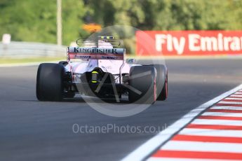 World © Octane Photographic Ltd. Formula 1 - Hungarian Grand Prix Practice 1. Alfonso Celis - Sahara Force India VJM10 F1 Reserve Driver. Hungaroring, Budapest, Hungary. Friday 28th July 2017. Digital Ref: