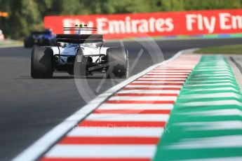 World © Octane Photographic Ltd. Formula 1 - Hungarian Grand Prix Practice 1. Lance Stroll - Williams Martini Racing FW40. Hungaroring, Budapest, Hungary. Friday 28th July 2017. Digital Ref: