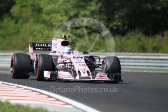 World © Octane Photographic Ltd. Formula 1 - Hungarian Grand Prix Practice 1. Alfonso Celis - Sahara Force India VJM10F1 Reserve Driver. Hungaroring, Budapest, Hungary. Friday 28th July 2017. Digital Ref: