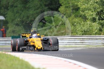 World © Octane Photographic Ltd. Formula 1 - Hungarian Grand Prix Practice 1. Jolyon Palmer - Renault Sport F1 Team R.S.17. Hungaroring, Budapest, Hungary. Friday 28th July 2017. Digital Ref:1899CB1L8911