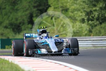 World © Octane Photographic Ltd. Formula 1 - Hungarian Grand Prix Practice 1. Valtteri Bottas - Mercedes AMG Petronas F1 W08 EQ Energy+. Hungaroring, Budapest, Hungary. Friday 28th July 2017. Digital Ref:1899CB1L8923