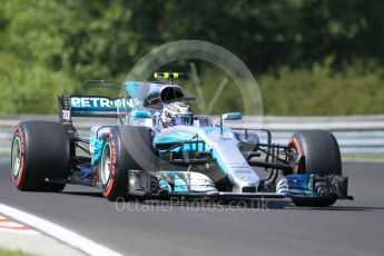 World © Octane Photographic Ltd. Formula 1 - Hungarian Grand Prix Practice 1. Valtteri Bottas - Mercedes AMG Petronas F1 W08 EQ Energy+. Hungaroring, Budapest, Hungary. Friday 28th July 2017. Digital Ref:1899CB1L8926