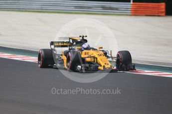 World © Octane Photographic Ltd. Formula 1 - Hungarian Grand Prix Practice 1. Jolyon Palmer - Renault Sport F1 Team R.S.17. Hungaroring, Budapest, Hungary. Friday 28th July 2017. Digital Ref:1899CB1L9021