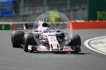 World © Octane Photographic Ltd. Formula 1 - Hungarian Grand Prix Practice 1. Alfonso Celis - Sahara Force India VJM10F1 Reserve Driver. Hungaroring, Budapest, Hungary. Friday 28th July 2017. Digital Ref:1899CB1L9060