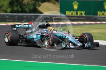 World © Octane Photographic Ltd. Formula 1 - Hungarian Grand Prix Practice 1. Lewis Hamilton - Mercedes AMG Petronas F1 W08 EQ Energy+. Hungaroring, Budapest, Hungary. Friday 28th July 2017. Digital Ref:1899CB1L9133