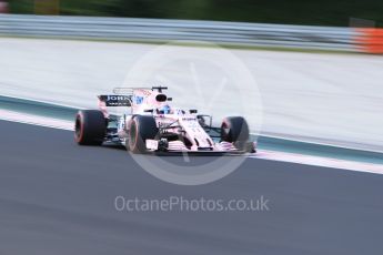 World © Octane Photographic Ltd. Formula 1 - Hungarian Grand Prix Practice 1. Sergio Perez - Sahara Force India VJM10. Hungaroring, Budapest, Hungary. Friday 28th July 2017. Digital Ref:1899CB2D0880