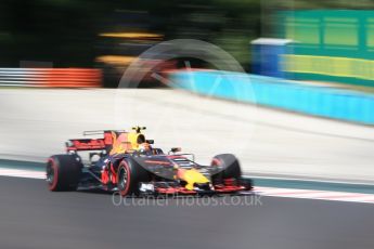 World © Octane Photographic Ltd. Formula 1 - Hungarian Grand Prix Practice 1. Max Verstappen - Red Bull Racing RB13. Hungaroring, Budapest, Hungary. Friday 28th July 2017. Digital Ref:1899CB2D0914