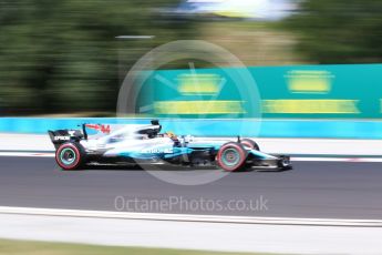 World © Octane Photographic Ltd. Formula 1 - Hungarian Grand Prix Practice 1. Lewis Hamilton - Mercedes AMG Petronas F1 W08 EQ Energy+. Hungaroring, Budapest, Hungary. Friday 28th July 2017. Digital Ref:1899CB2D0956
