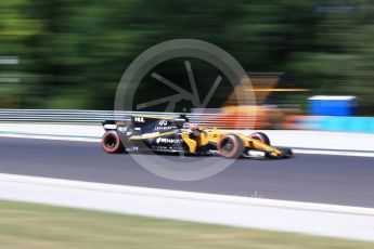 World © Octane Photographic Ltd. Formula 1 - Hungarian Grand Prix Practice 1. Nico Hulkenberg - Renault Sport F1 Team R.S.17. Hungaroring, Budapest, Hungary. Friday 28th July 2017. Digital Ref:1899CB2D0977