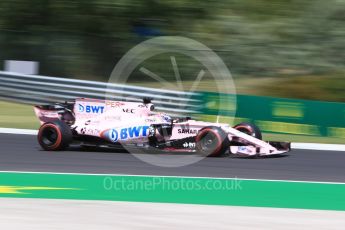 World © Octane Photographic Ltd. Formula 1 - Hungarian Grand Prix Practice 1. Sergio Perez - Sahara Force India VJM10. Hungaroring, Budapest, Hungary. Friday 28th July 2017. Digital Ref:1899CB2D0993