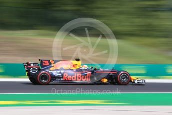 World © Octane Photographic Ltd. Formula 1 - Hungarian Grand Prix Practice 1. Daniel Ricciardo - Red Bull Racing RB13. Hungaroring, Budapest, Hungary. Friday 28th July 2017. Digital Ref:1899CB2D1051