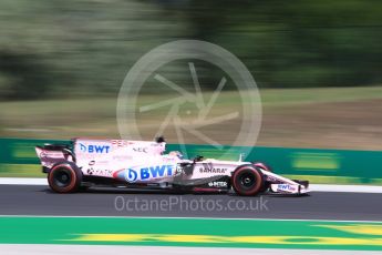 World © Octane Photographic Ltd. Formula 1 - Hungarian Grand Prix Practice 1. Sergio Perez - Sahara Force India VJM10. Hungaroring, Budapest, Hungary. Friday 28th July 2017. Digital Ref:1899CB2D1067