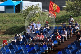 World © Octane Photographic Ltd. Formula 1 - Hungarian Grand Prix Practice 1. Ferrari fans. Hungaroring, Budapest, Hungary. Friday 28th July 2017. Digital Ref: