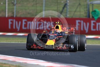 World © Octane Photographic Ltd. Formula 1 - Hungarian Grand Prix Practice 1. Max Verstappen - Red Bull Racing RB13. Hungaroring, Budapest, Hungary. Friday 28th July 2017. Digital Ref: